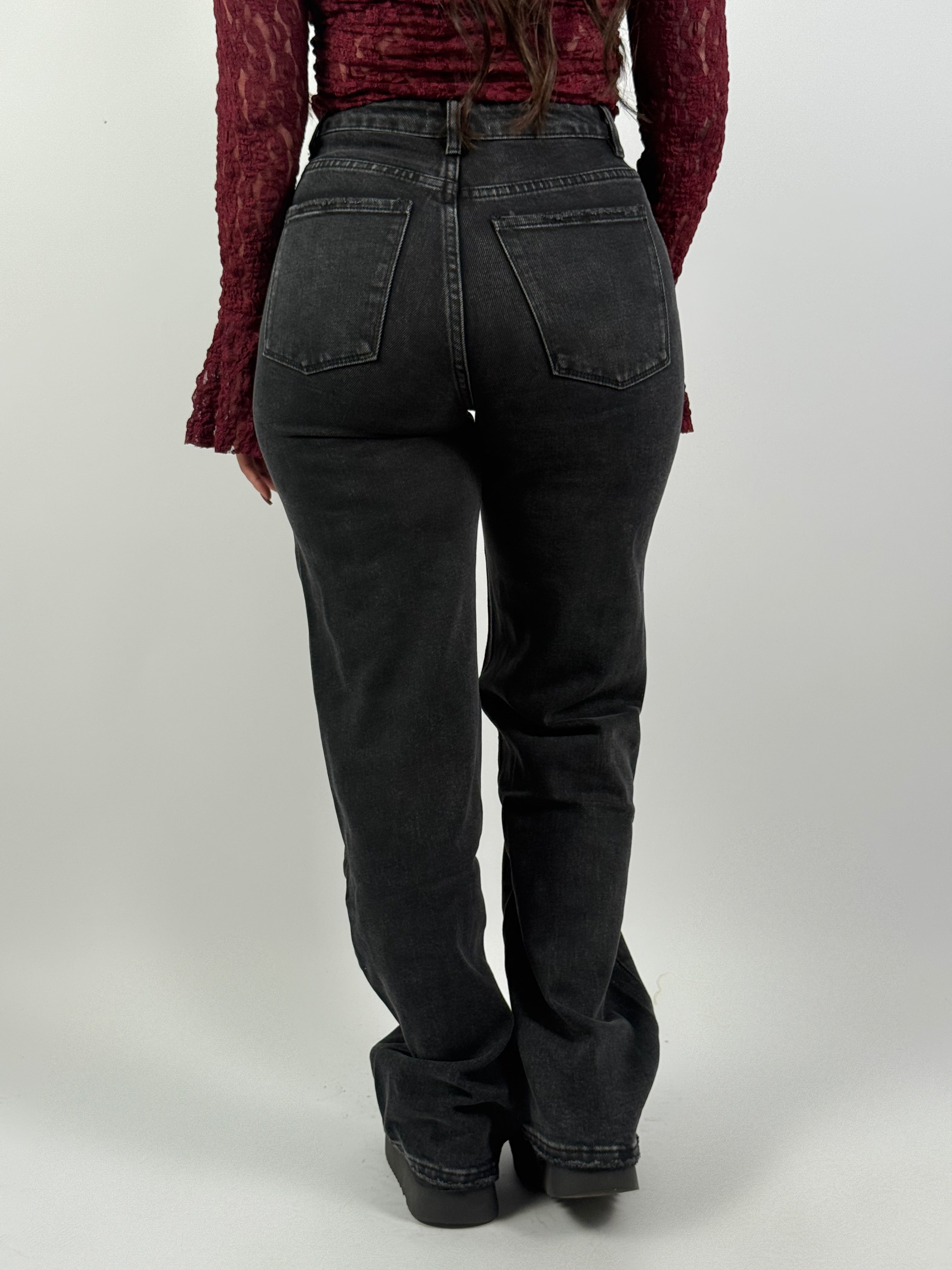 Jeans L 6315-4 Straight Grijs