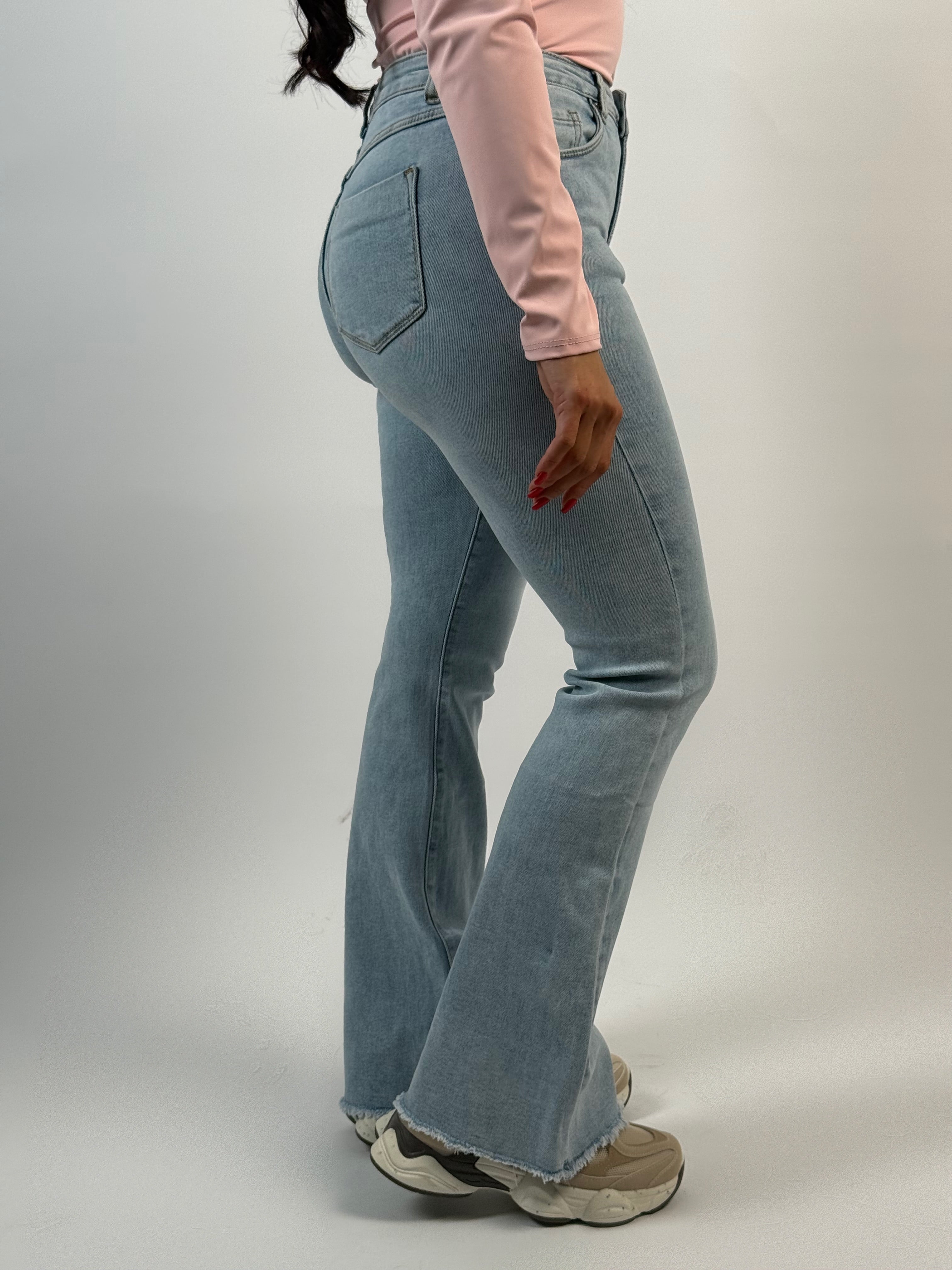 Jeans VS 9362 Flared Blauw