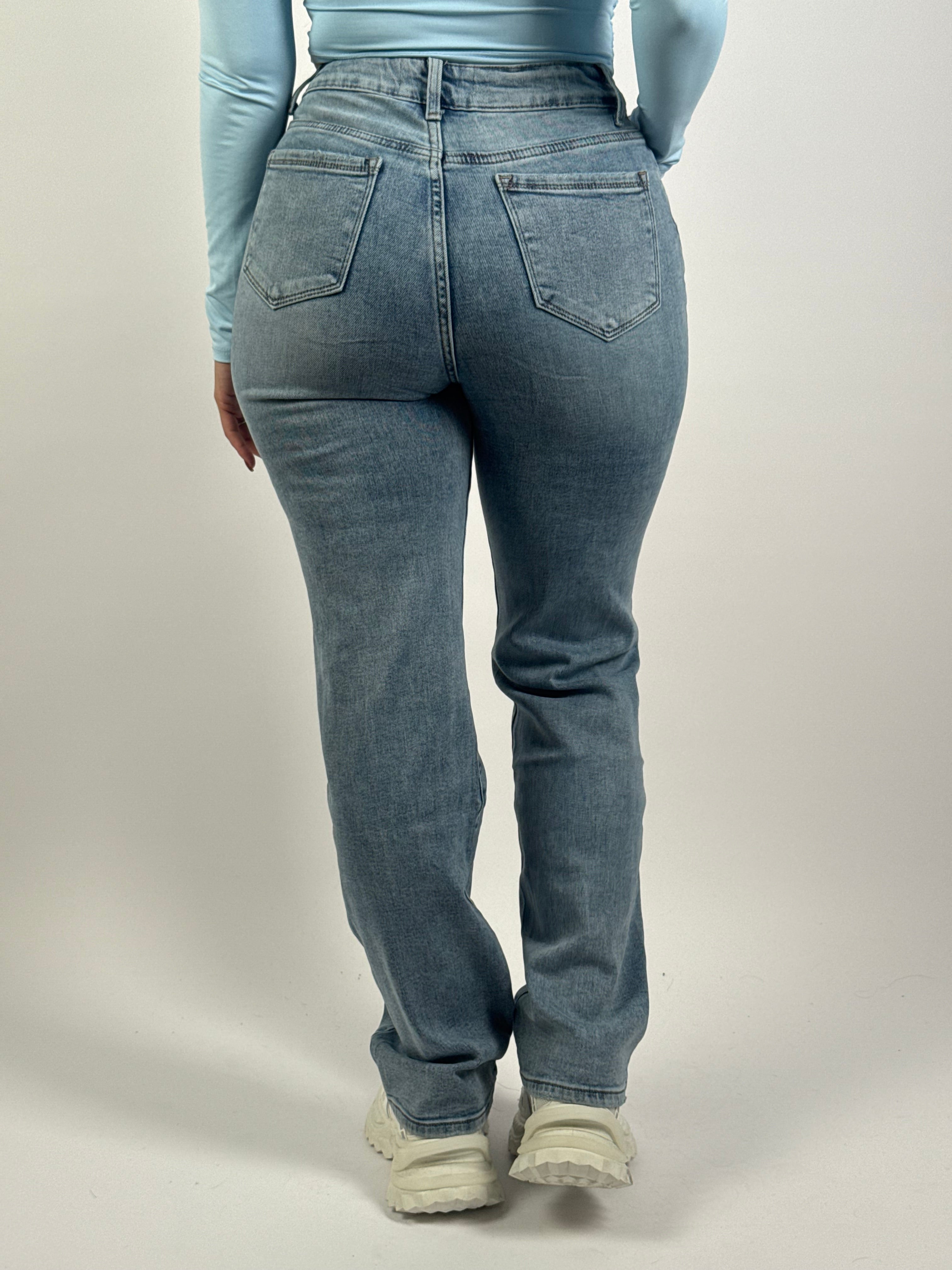 Jeans H 5314-2 Straight Licht Blauw
