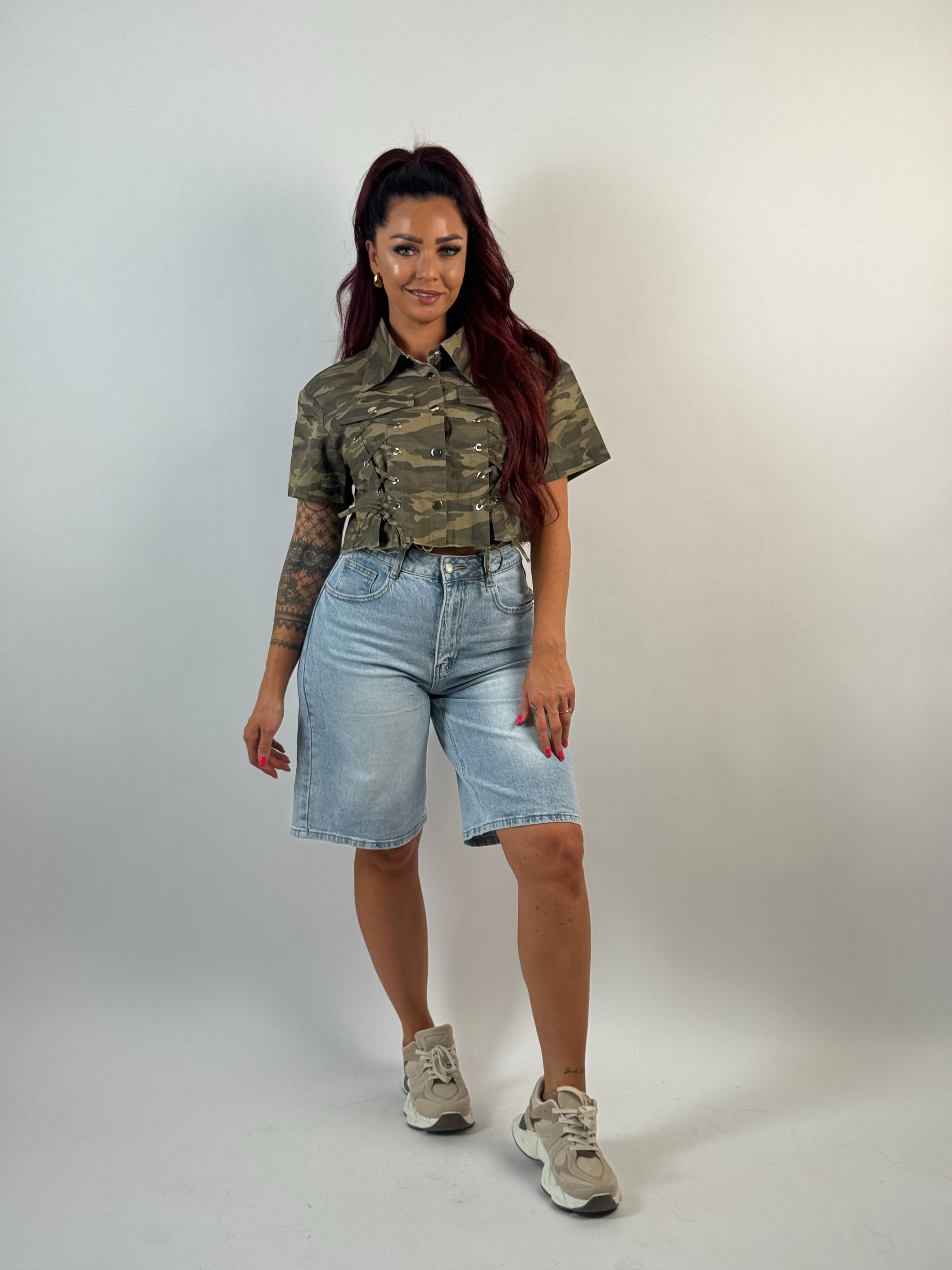 Top Camou Veter Green