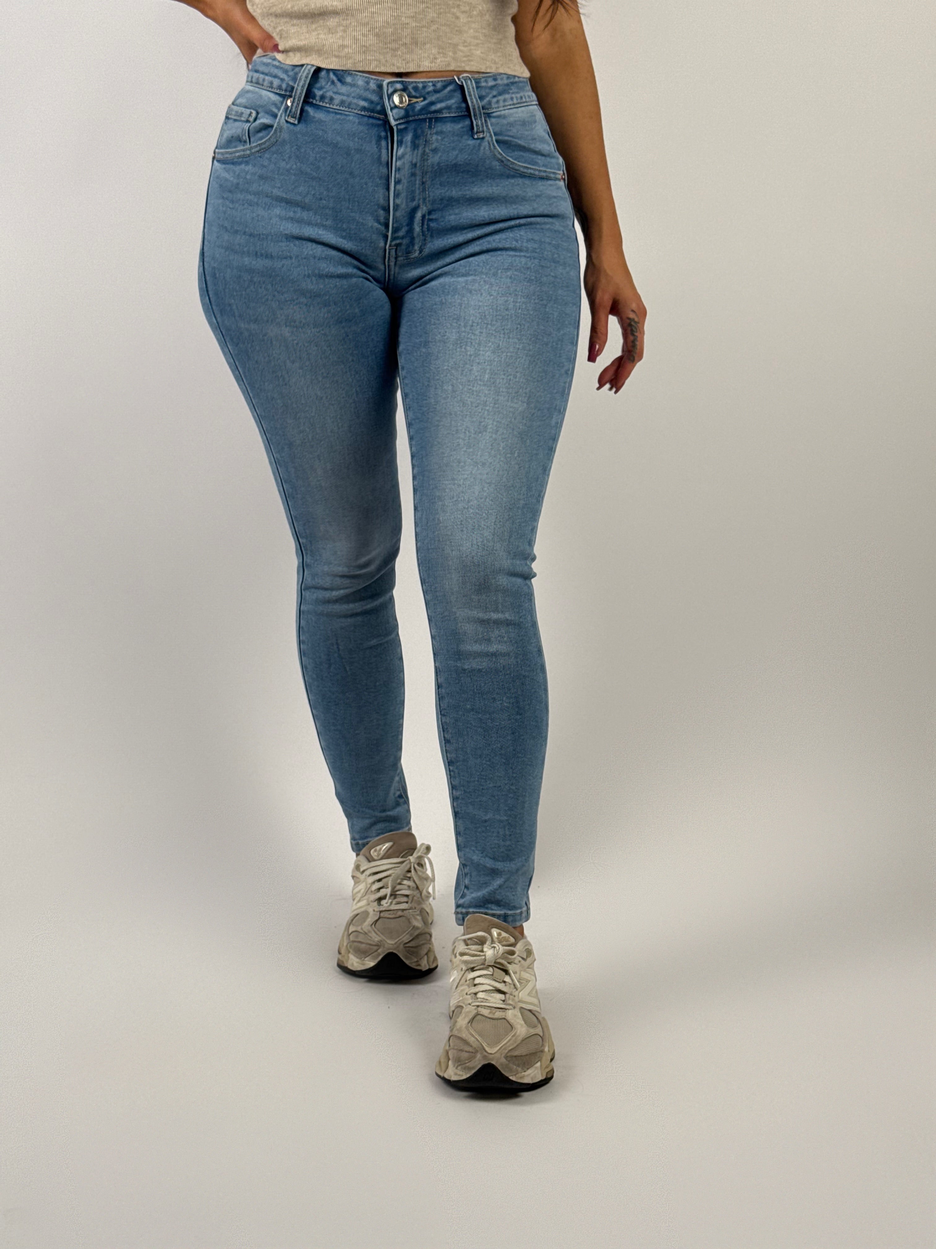 Jeans M 175 Skinny Blauw