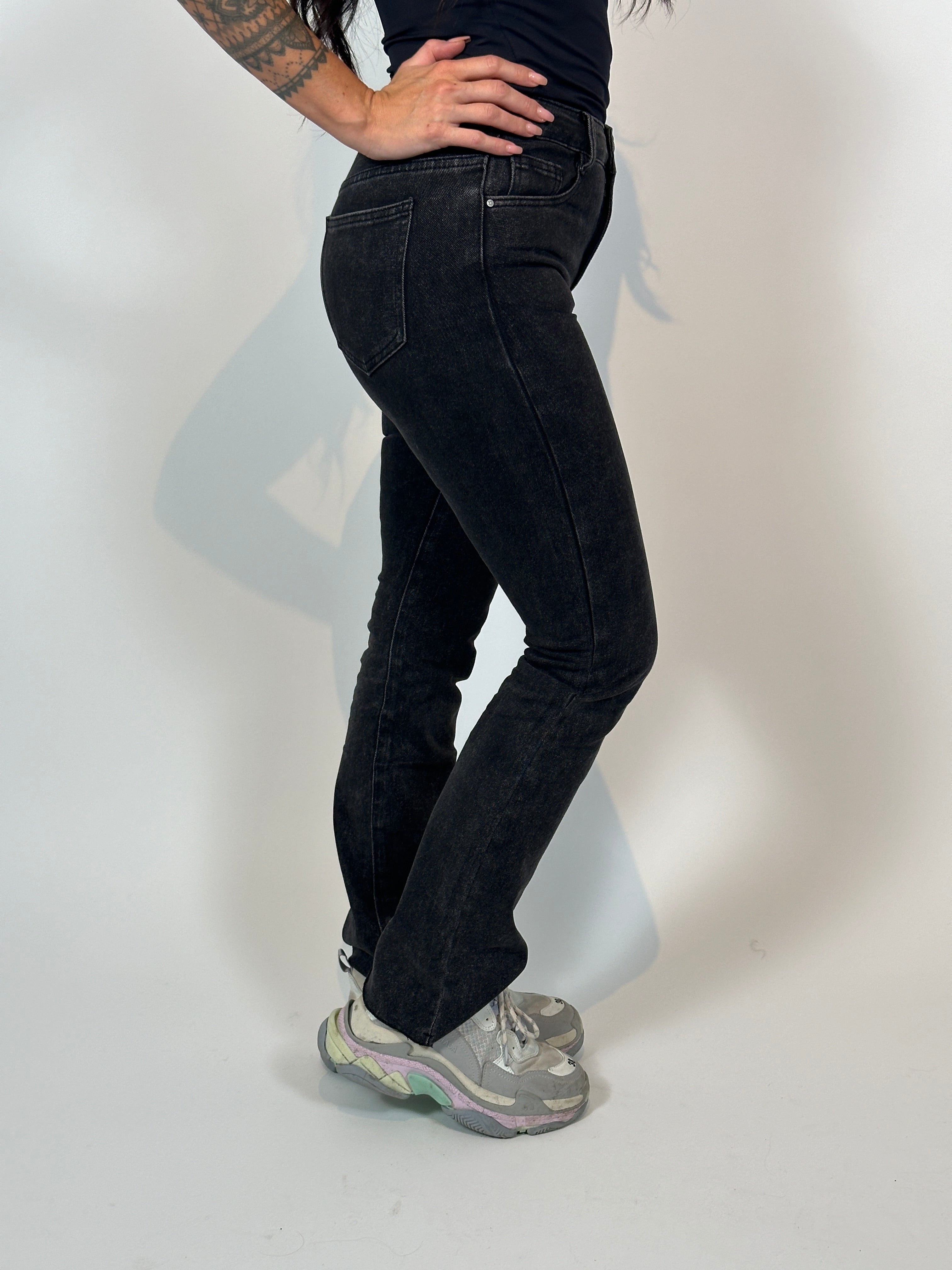 Jeans R 8525-2 Flared Grijs