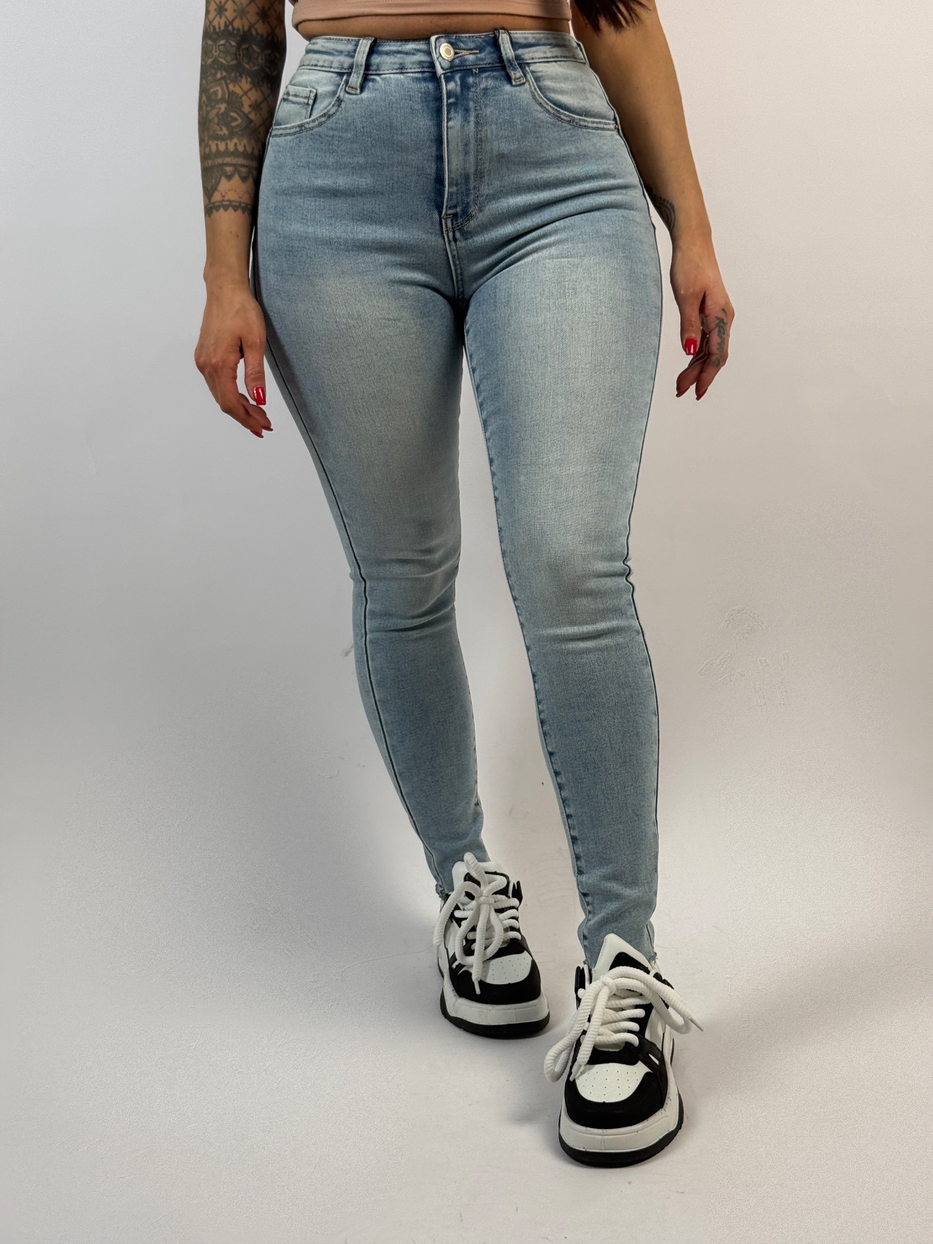 Jeans L 5389-1 Skinny Blauw