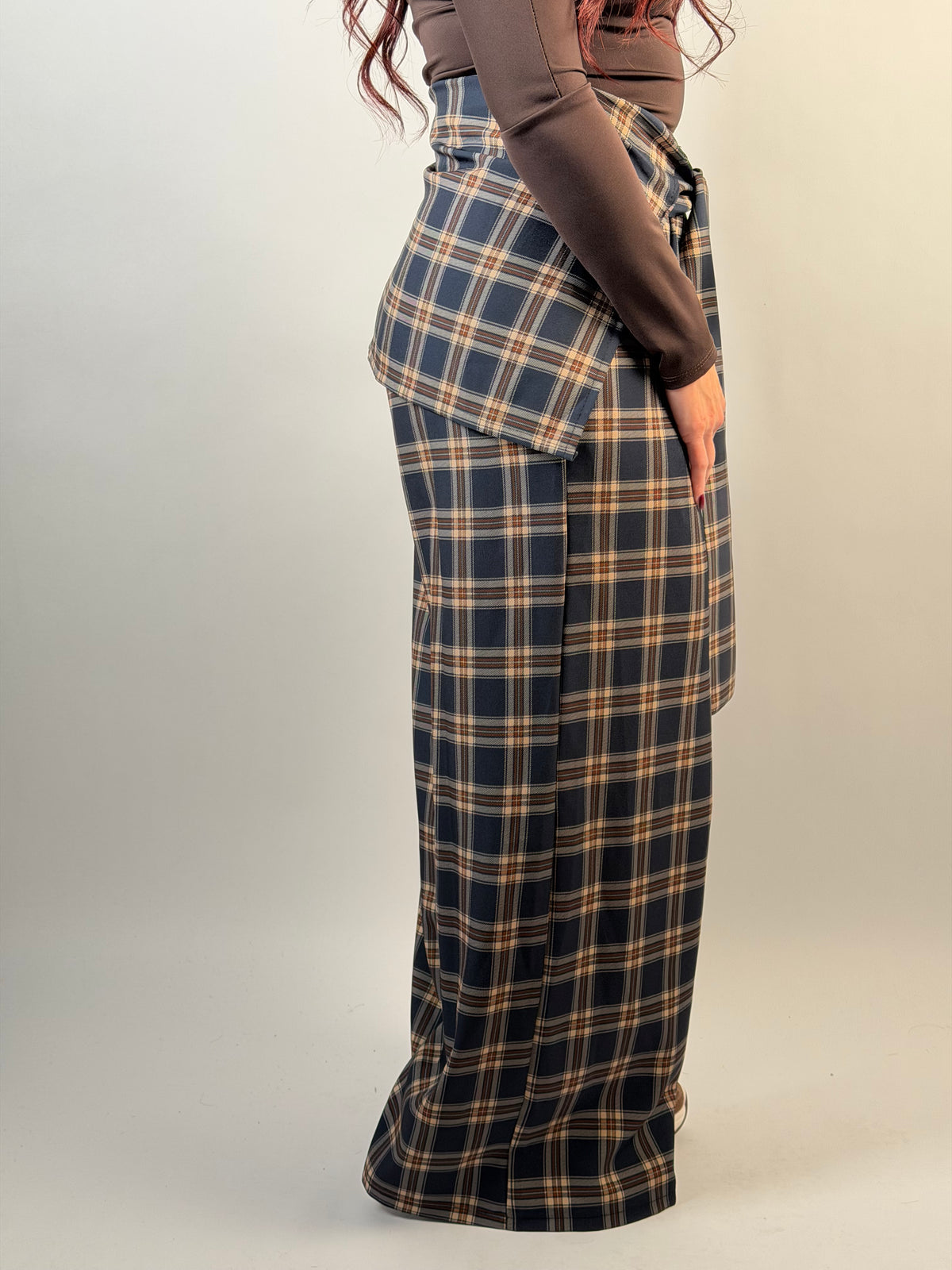 Broek Ruit Blauw