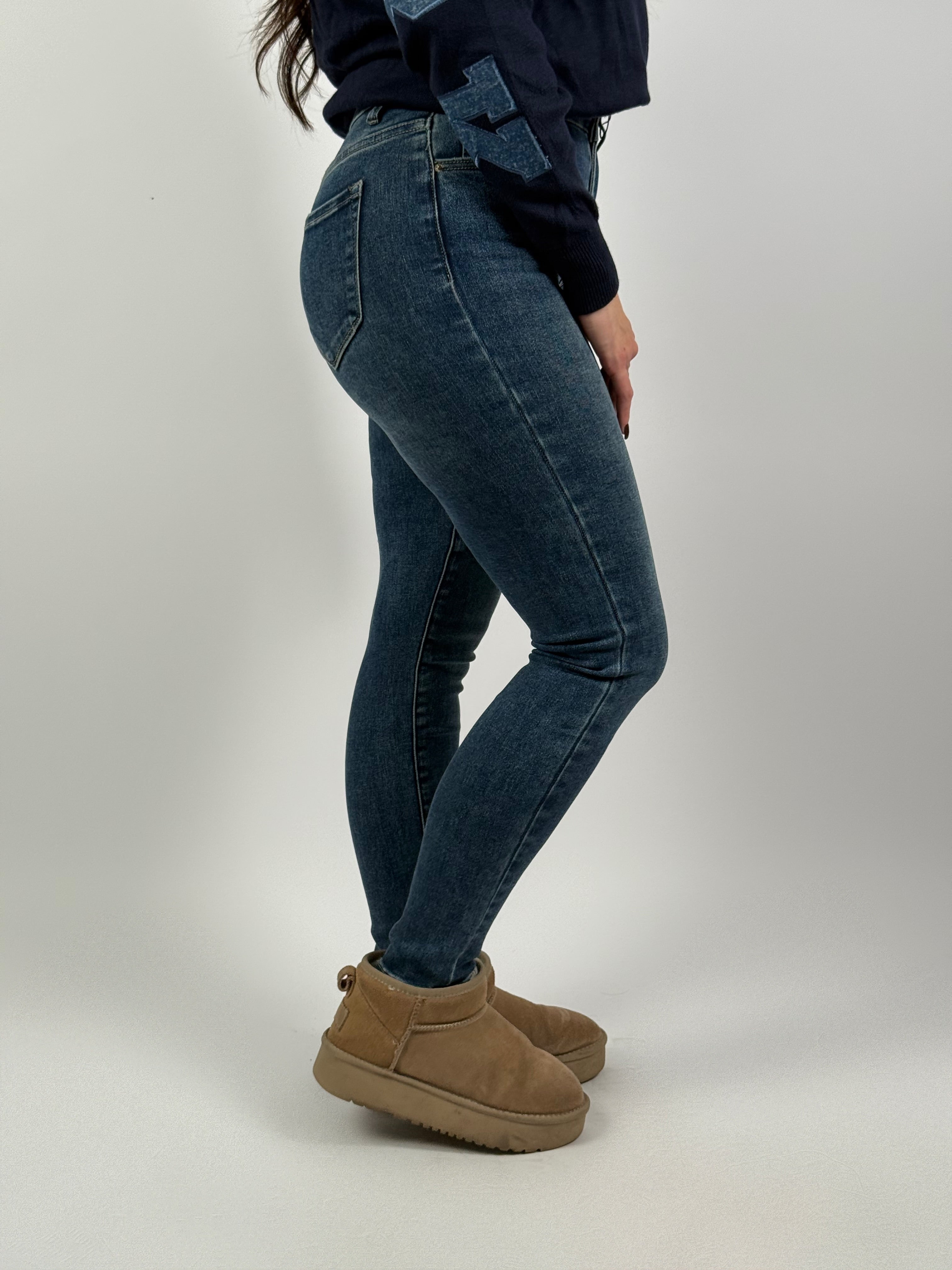 Jeans L 5377-6 Skinny Blauw