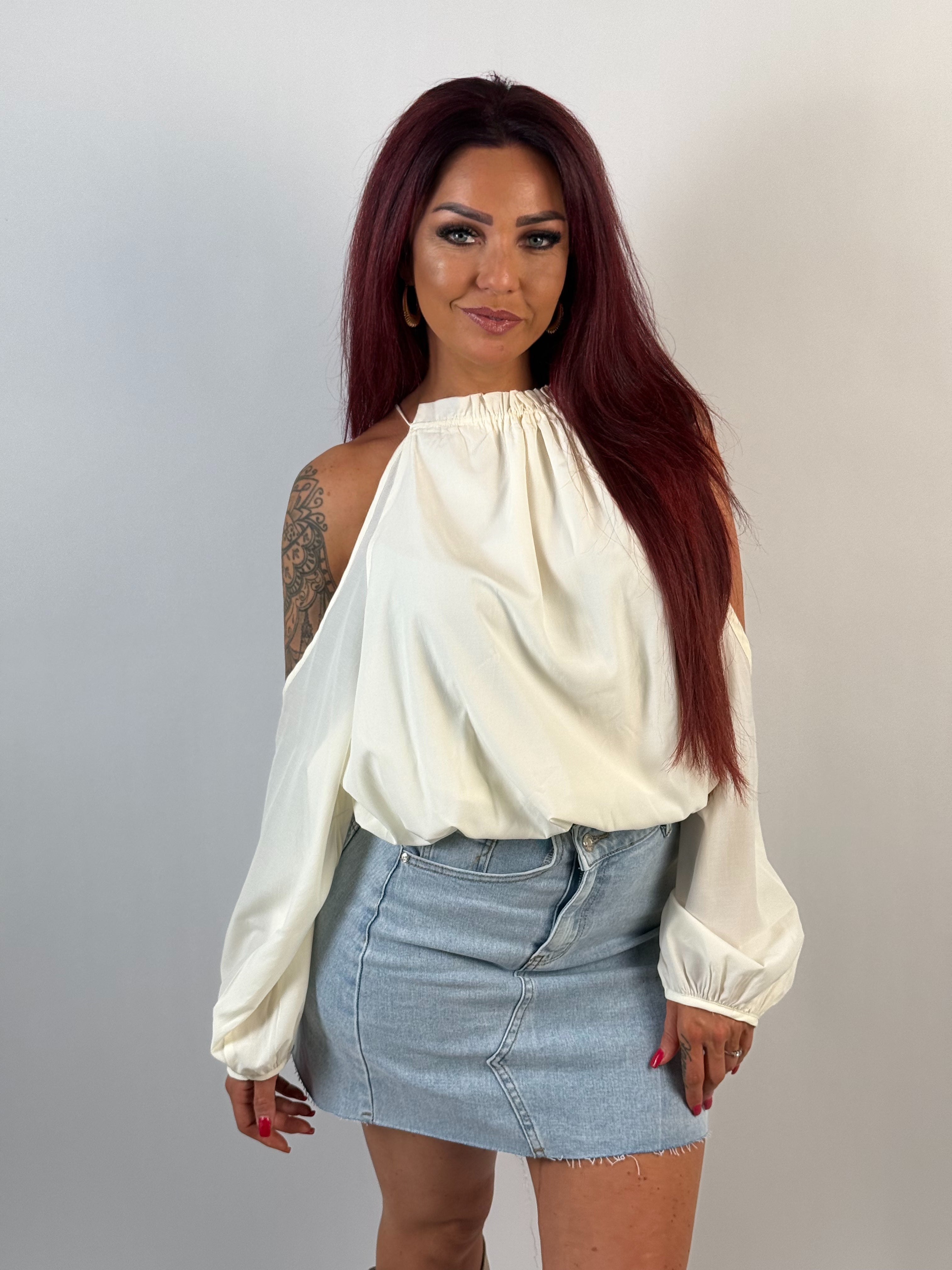 Blouse Open Sh. 029 Crème