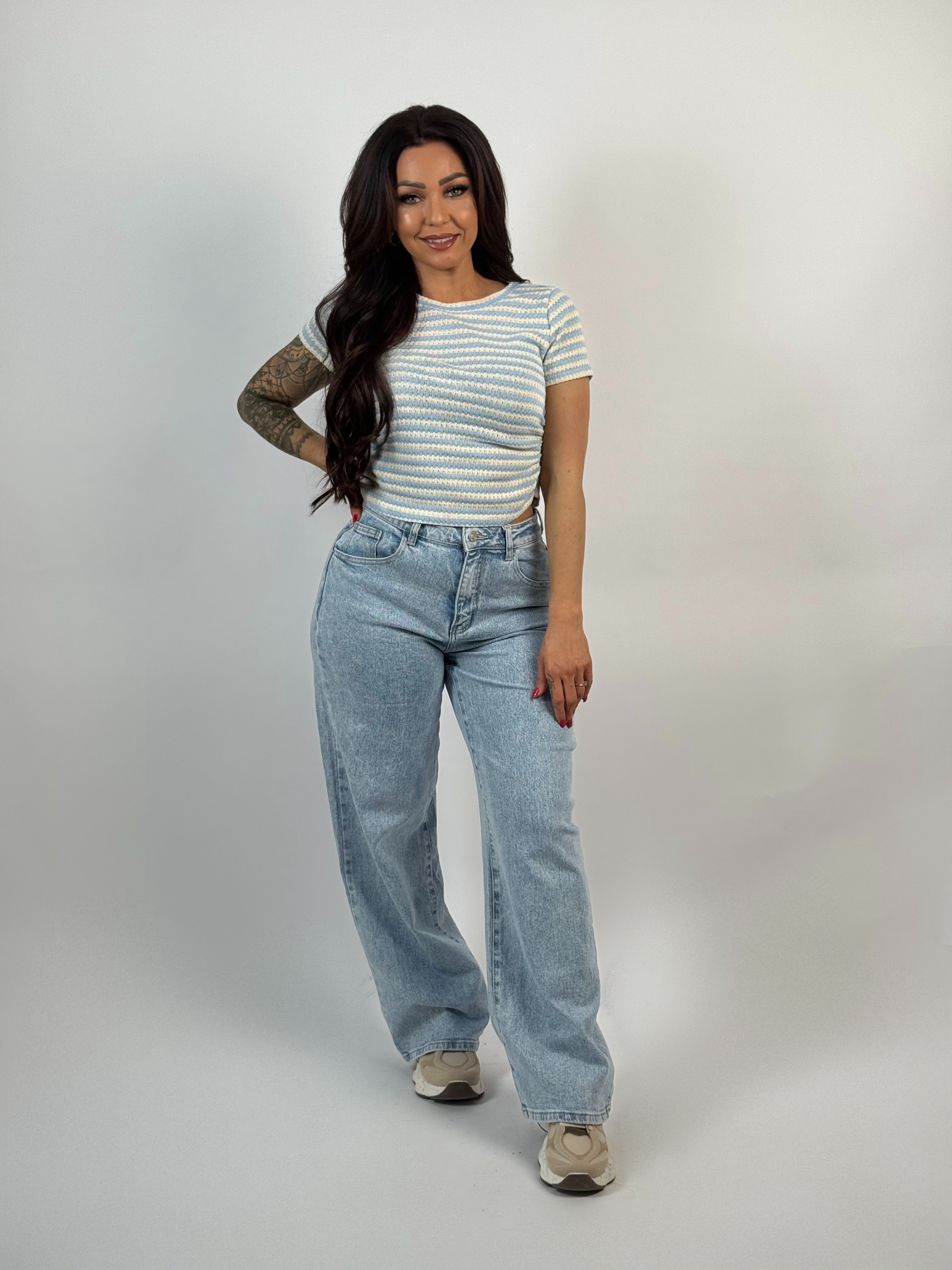 Top Streep 135 Blauw