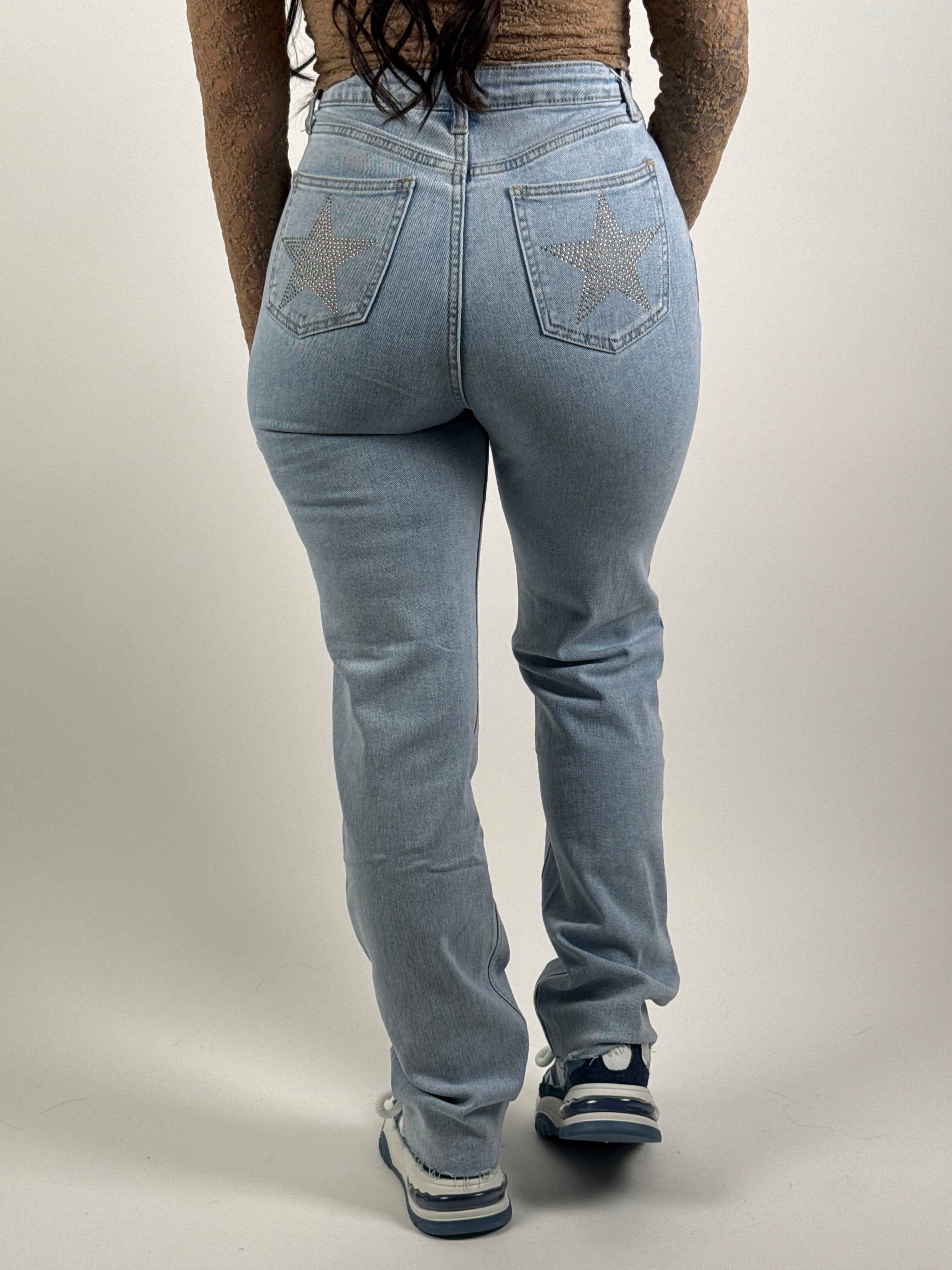 Jeans R 2903 Straight Blauw