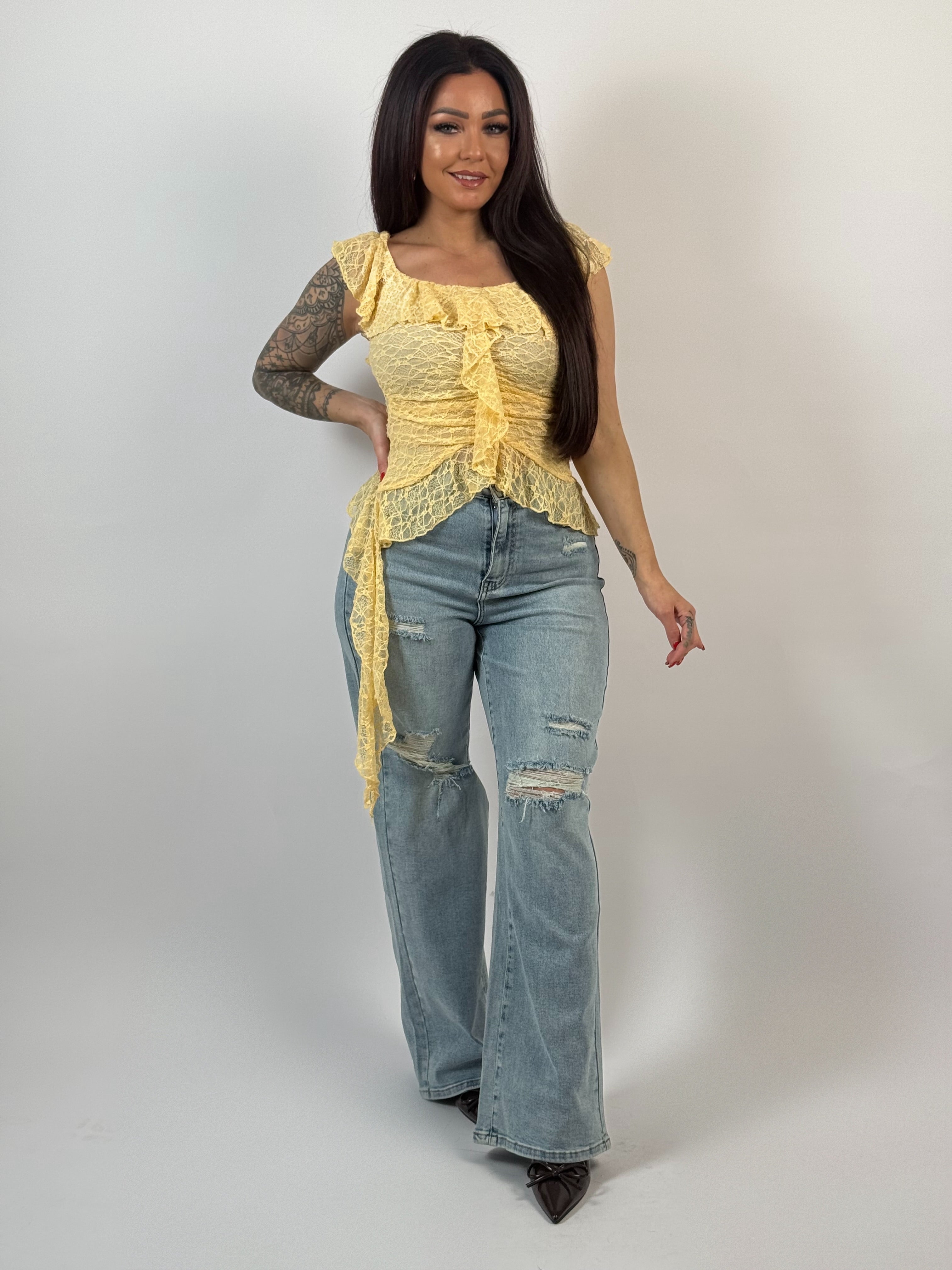 Top Kant Vina 743 Geel