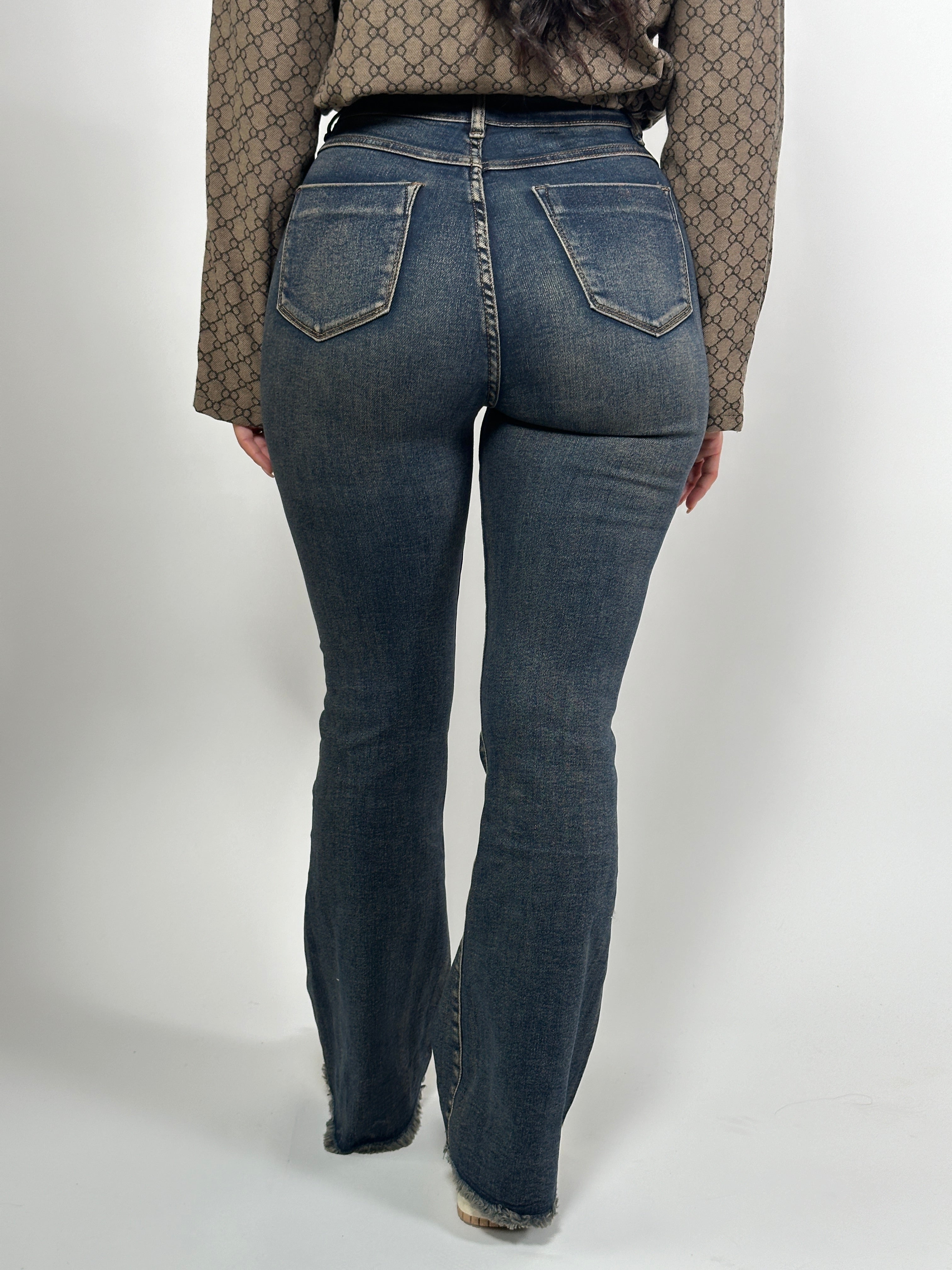 Jeans V 8439 Blauw