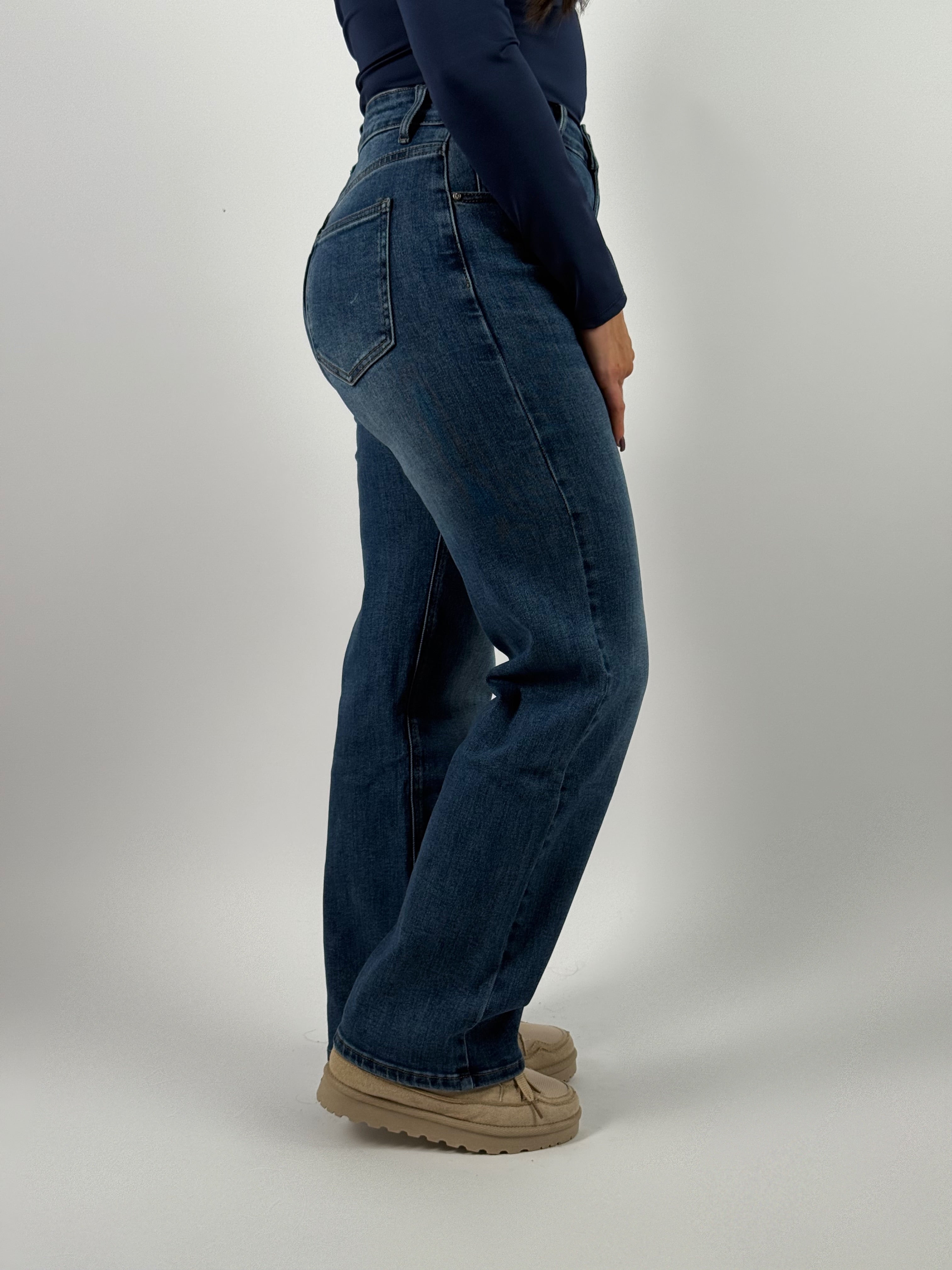 Jeans B 66180 Straight Blauw