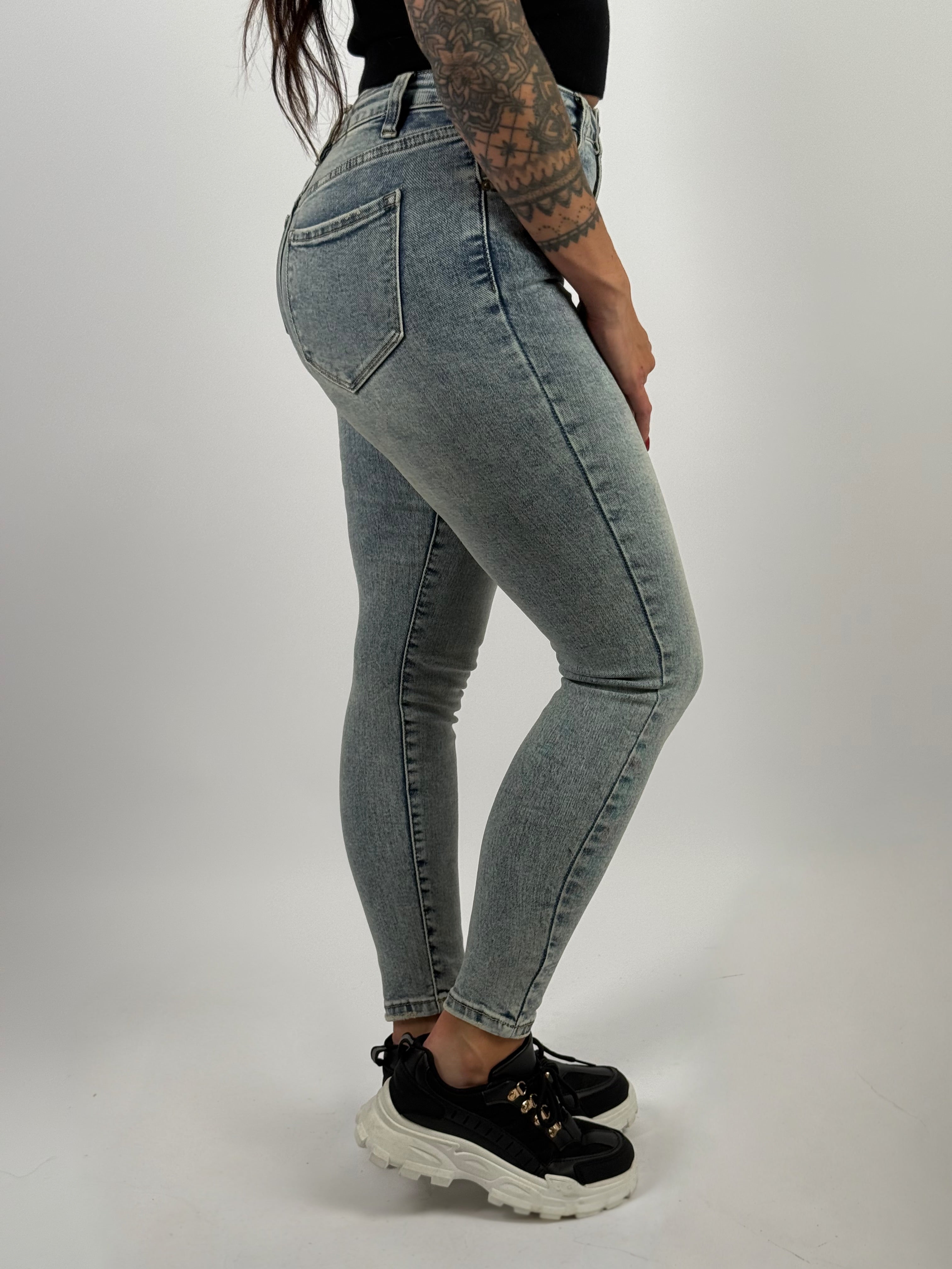Jeans L 5377-2 Skinny Blauw