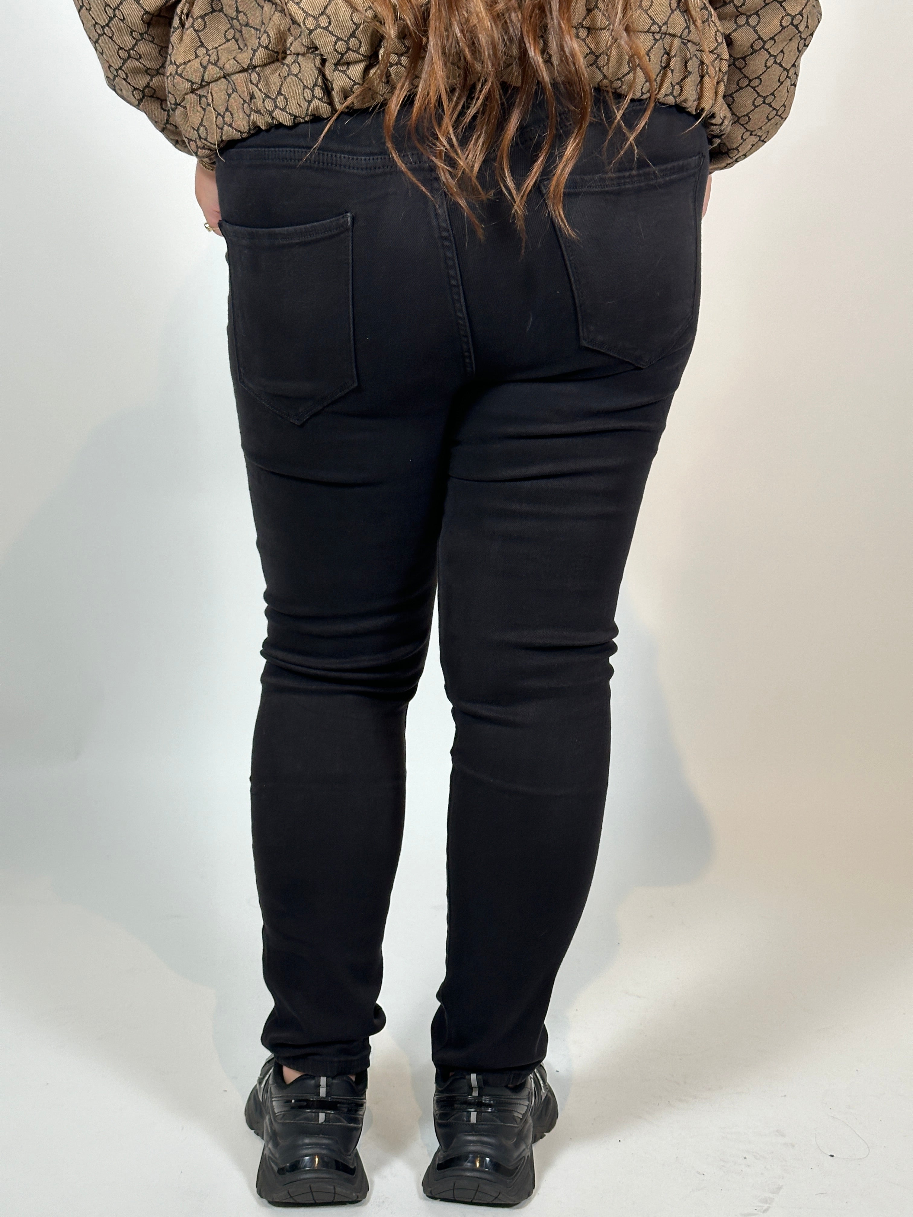 Jeans L 768 Plus Size Zwart