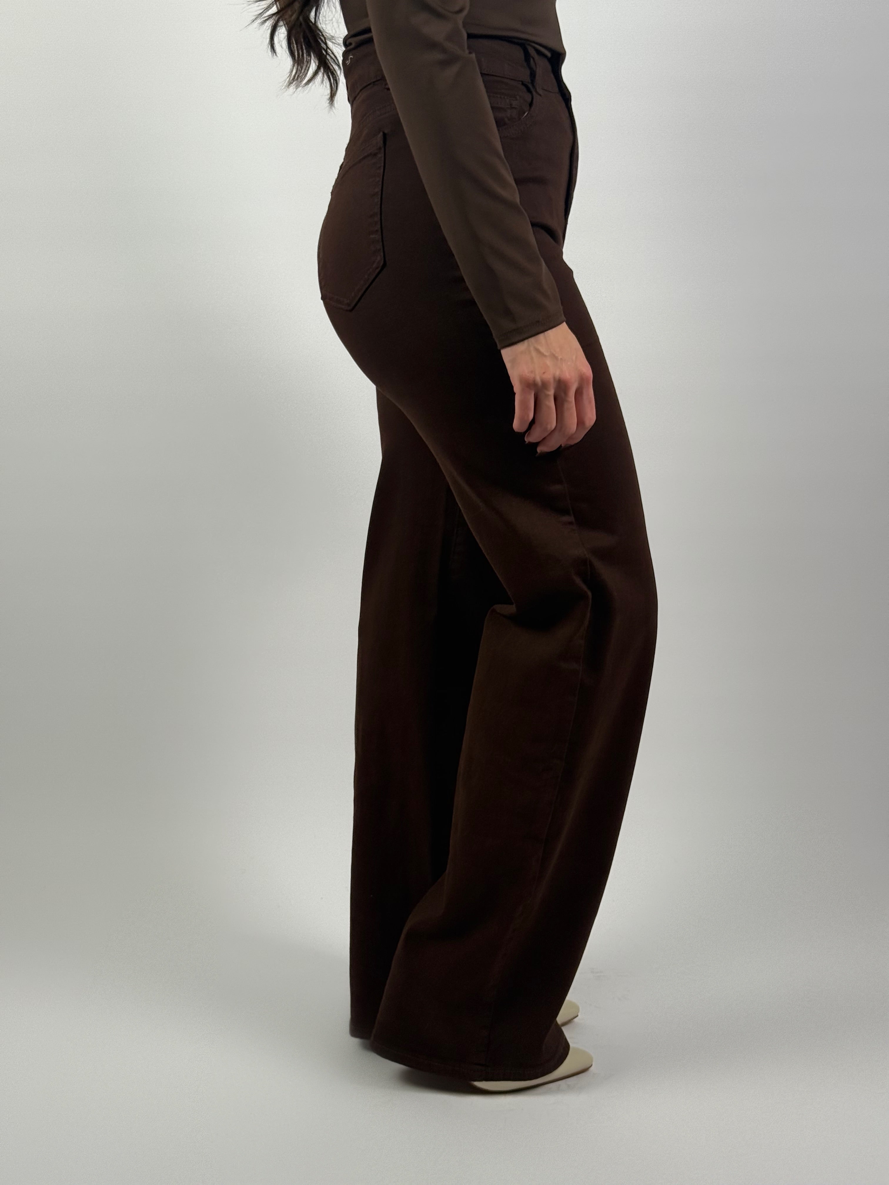 Jeans H 896 Extra Long Wide Bruin