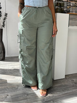 Pants Miss 6503 Cargo Green