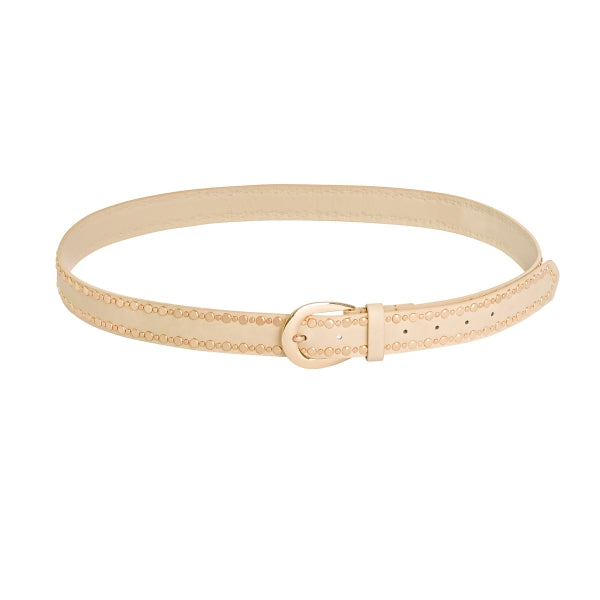 Belt Stud Fancy Beige